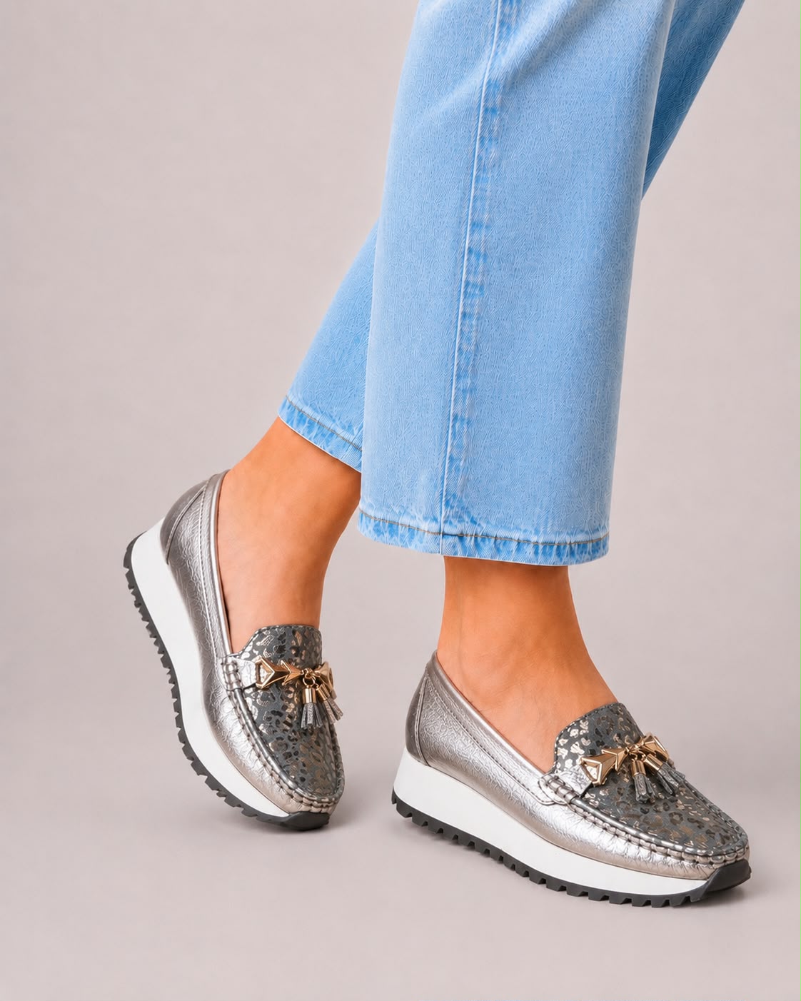 Mocasines 100% Cuero