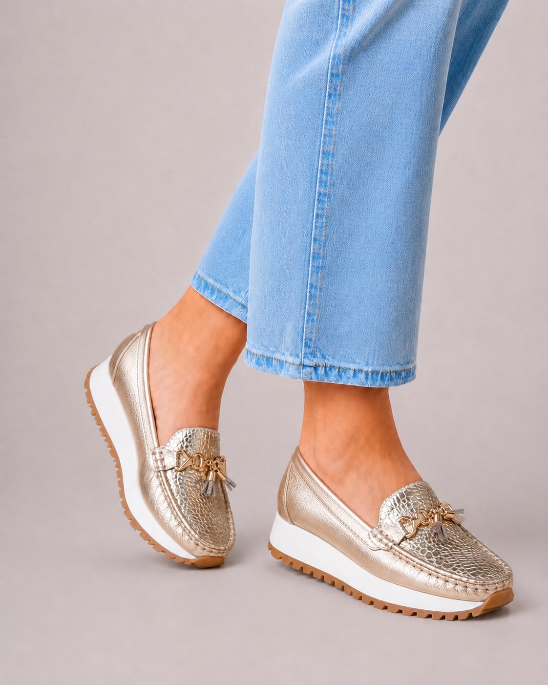 Mocasines 100% Cuero