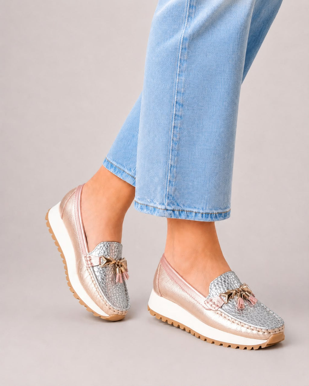 Mocasines 100% Cuero